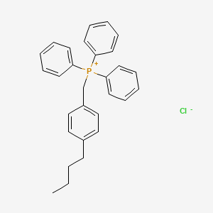 [(4-Butylphenyl)methyl](triphenyl)phosphanium chloride