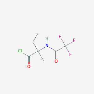 N-(Trifluoroacetyl)isovalyl chloride