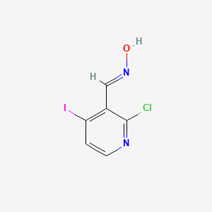 2-Chloro-4-iodonicotinaldehyde oxime