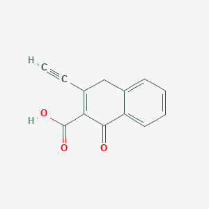 3-Ethynyl-1-oxo-1,4-dihydronaphthalene-2-carboxylic acid