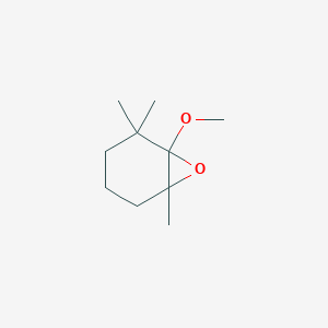 7-Oxabicyclo[4.1.0]heptane, 1-methoxy-2,2,6-trimethyl-