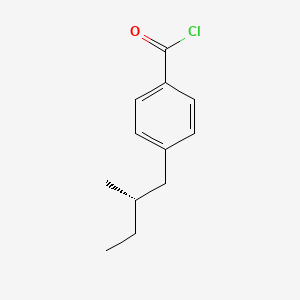 Benzoyl chloride, 4-[(2S)-2-methylbutyl]-