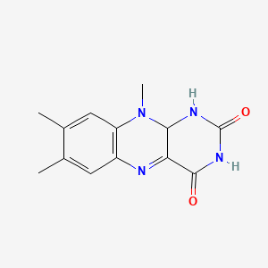 7,8,10-Trimethyl-10,10a-dihydrobenzo[g]pteridine-2,4(1H,3H)-dione