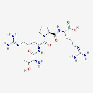 L-Threonyl-N~5~-(diaminomethylidene)-L-ornithyl-L-prolyl-N~5~-(diaminomethylidene)-L-ornithine