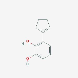 3-(Cyclopent-1-en-1-yl)benzene-1,2-diol