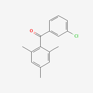 (3-Chlorophenyl)(2,4,6-trimethylphenyl)methanone