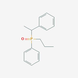 Oxo(phenyl)(1-phenylethyl)(propyl)-lambda~5~-phosphane