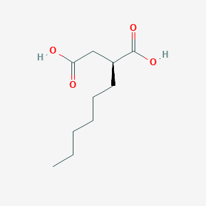 Butanedioic acid, hexyl-, (S)-