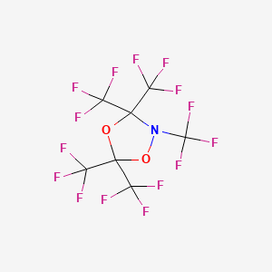 2,3,3,5,5-Pentakis(trifluoromethyl)-1,4,2-dioxazolidine