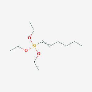 Triethoxy(hex-1-EN-1-YL)silane