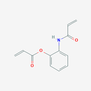 molecular formula C12H11NO3 B14513117 2-(Acryloylamino)phenyl prop-2-enoate CAS No. 62506-51-8