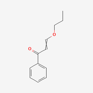 1-Phenyl-3-propoxyprop-2-EN-1-one