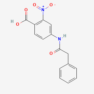 2-Nitro-4-(2-phenylacetamido)benzoic acid