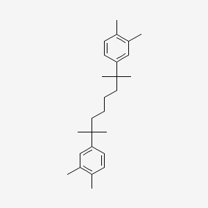 1,1'-(2,7-Dimethyloctane-2,7-diyl)bis(3,4-dimethylbenzene)