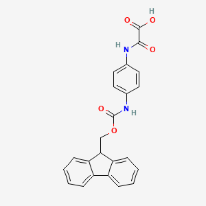 B1451327 Fmoc-4-aminooxanilic acid CAS No. 186320-17-2