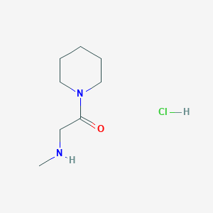 B1451335 2-Methylamino-1-piperidin-1-yl-ethanone hydrochloride CAS No. 98998-32-4