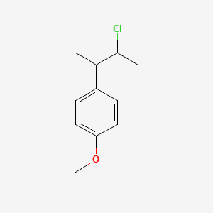 1-(3-Chlorobutan-2-yl)-4-methoxybenzene