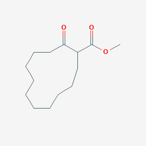 Cyclododecanecarboxylic acid, 2-oxo-, methyl ester