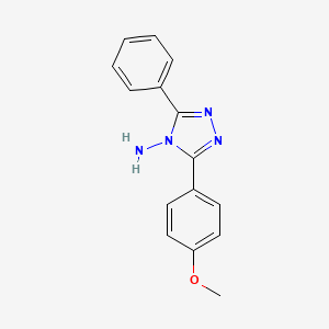 3-(4-Methoxyphenyl)-5-phenyl-4H-1,2,4-triazol-4-amine