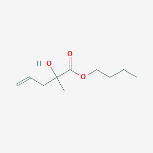 Butyl 2-hydroxy-2-methylpent-4-enoate