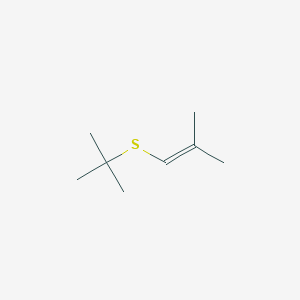 1-(tert-Butylsulfanyl)-2-methylprop-1-ene