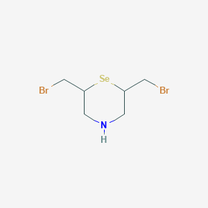 2,6-Bis(bromomethyl)selenomorpholine