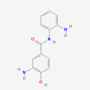 3-Amino-N-(2-aminophenyl)-4-hydroxybenzamide