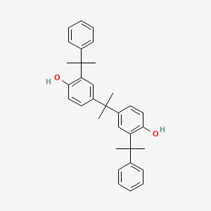 Phenol, 4,4'-(1-methylethylidene)bis[2-(1-methyl-1-phenylethyl)-