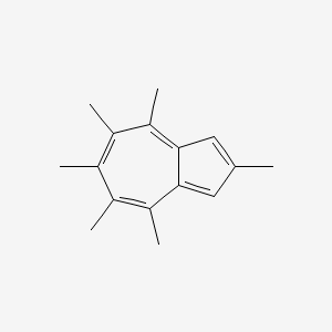 Azulene, 2,4,5,6,7,8-hexamethyl-