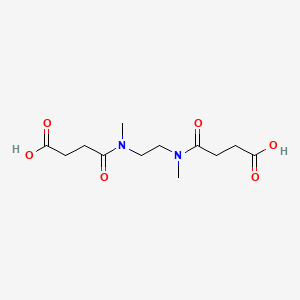 4,4'-[Ethane-1,2-diylbis(methylazanediyl)]bis(4-oxobutanoic acid)