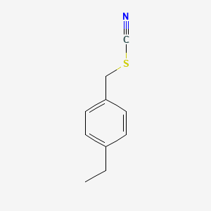 molecular formula C10H11NS B1451369 4-Ethylbenzyl thiocyanate CAS No. 112028-24-7