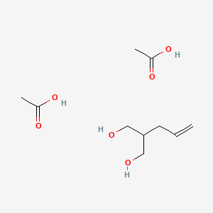 Acetic acid;2-prop-2-enylpropane-1,3-diol