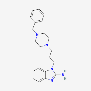 1-[3-(4-Benzylpiperazin-1-yl)propyl]-1H-benzimidazol-2-amine