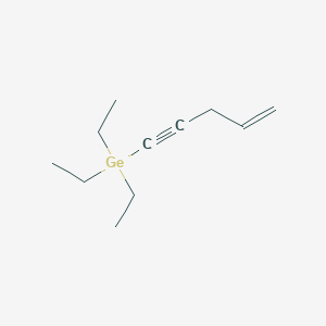 Triethyl(pent-4-en-1-yn-1-yl)germane