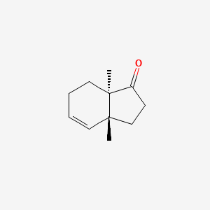 (3aR,7aR)-3a,7a-Dimethyl-2,3,3a,6,7,7a-hexahydro-1H-inden-1-one