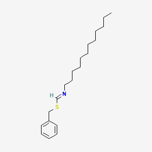 Benzyl dodecylmethanimidothioate