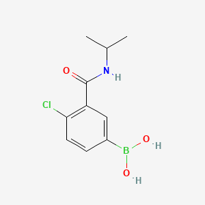 4-Chloro-3-(isopropylcarbamoyl)phenylboronic acid