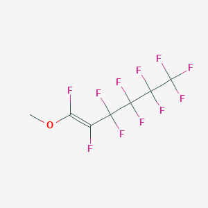 (1E)-1,2,3,3,4,4,5,5,6,6,6-Undecafluoro-1-methoxyhex-1-ene