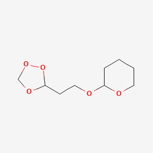 2-[2-(1,2,4-Trioxolan-3-yl)ethoxy]oxane