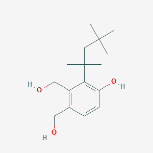 3,4-Bis(hydroxymethyl)-2-(2,4,4-trimethylpentan-2-yl)phenol