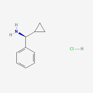 B1451463 (S)-Cyclopropyl(phenyl)methanamine hydrochloride CAS No. 844470-80-0