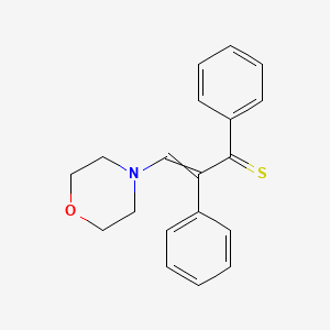 3-(Morpholin-4-yl)-1,2-diphenylprop-2-ene-1-thione