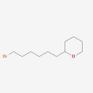 2-(6-Bromohexyl)oxane