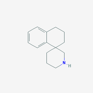 B1451465 3,4-dihydro-2H-spiro[naphthalene-1,3'-piperidine] CAS No. 864812-75-9