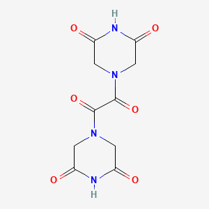 4,4'-(1,2-Dioxoethane-1,2-diyl)di(piperazine-2,6-dione)