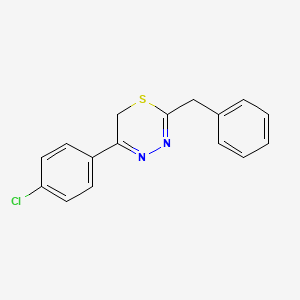 2-Benzyl-5-(4-chlorophenyl)-6H-1,3,4-thiadiazine