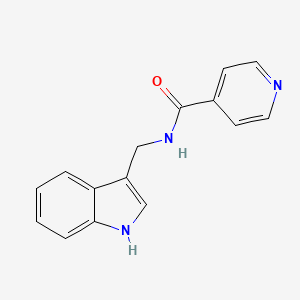 N-(3-Indolylmethyl)isonicotinamide