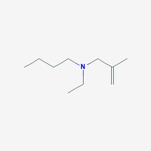 N-Ethyl-N-(2-methylprop-2-en-1-yl)butan-1-amine