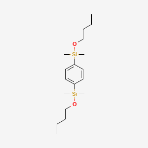 (1,4-Phenylene)bis[butoxy(dimethyl)silane]