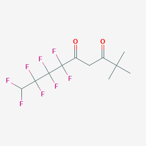 6,6,7,7,8,8,9,9-Octafluoro-2,2-dimethylnonane-3,5-dione